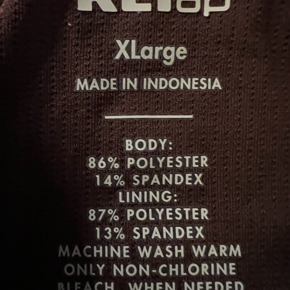 REI CO-OP WOMENS BROWN PADDED BRA SIZE XL NWT - Picture 3 of 5